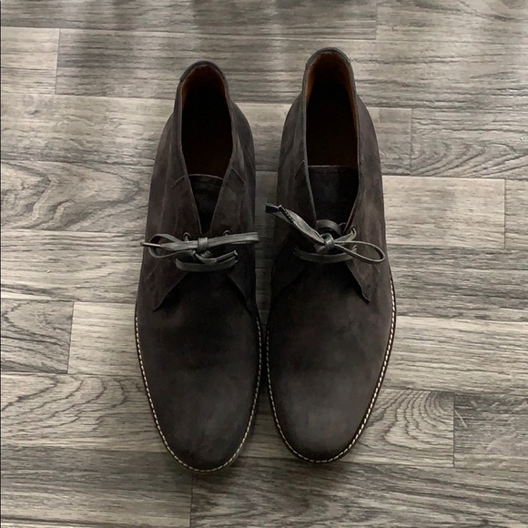 Vince Men’s Suede Boots Size 13 - Picture 3 of 4